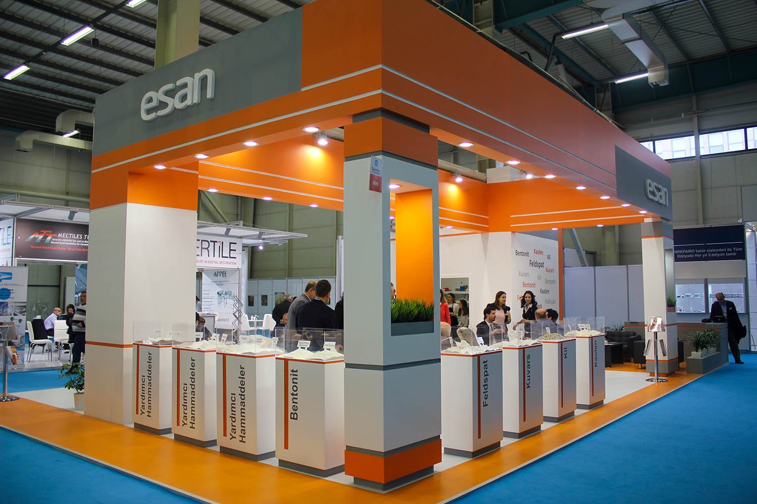 Eczacıbaşı ahşap stand teslim