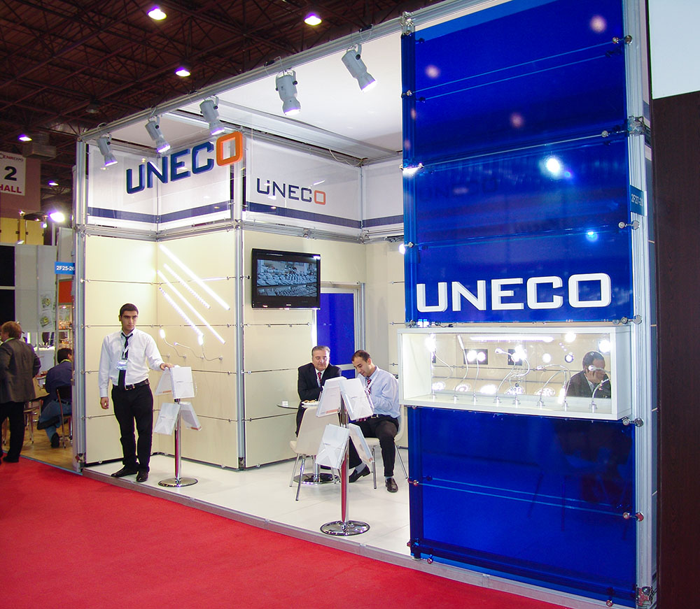 uneco stand tasarım ve uygulama